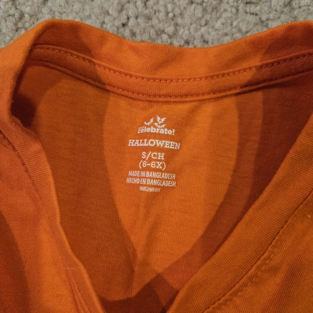 Halloween Pumpkin YS (6-6X) Longsleeve T-shirt